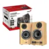 Miniatura 3 de Parlantes USB y 220V marca Genius modelo SP-HF520BT Madera Natural 