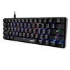Miniatura 1 de Teclados gamers marca Nisuta modelo NSKBGZ61 azul