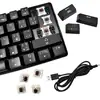 Miniatura 2 de Teclados gamers marca Nisuta modelo NSKBGZ61 azul