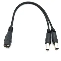 Adaptador Dc Hueco 5,5 X 2,1 Mm Hembra A 2 Machos (Pulpito)