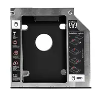 Adaptador 2Do Disco Notebook Hdd Sata Ssd 12,7Mm Espesor Para Windows