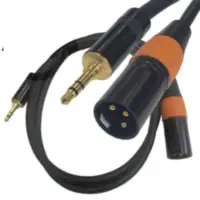 Cable 3 Pines Xlr Canon A Miniplug 3,5Mm 0,9 Mts Balanceado Cable 3 Pines Xlr Canon A Miniplug 3,5Mm 0,9 Mts Balanceado