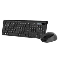 Kit Teclado Y Mouse Genius Inalambrico + Bluetooth Slimstar 8230 Espanol Kit Teclado Y Mouse Genius Inalambrico + Bluetooth Slimstar 8230 Espanol