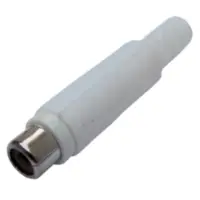 Conector Ficha Rca Hembra Plastico Blanco Calidad Superior Conector Ficha Rca Hembra Plastico Blanco Calidad Superior