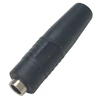 Ficha Banana Hembra Jack A Cable Negro