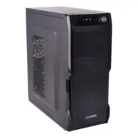 Gabinete Cromax Tecl Mou 2801 Mid Tower Fuente 600W Negro Gabinete Cromax Tecl Mou 2801 Mid Tower Fuente 600W Negro