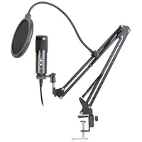 Microfono Para Pc Usb Nisuta Nsmicg5 Antipop + Antivibracion Microfono Para Pc Usb Nisuta Nsmicg5 Antipop + Antivibracion