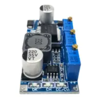 Modulo Placa Dc-Dc Step-Down De 4/40V A 1,25/35V 3A Max C/ Control Amperaje Pldc560