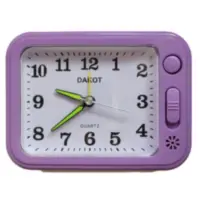 Reloj Despertador 4 agujas Dakot A92 Violeta