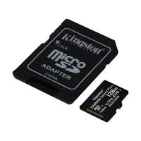 Memoria Micro Sd 128Gb Kingston Cl10 Canvas Select Plus C/Adaptador 100 Mb/S