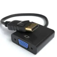 Adaptador Conversor Displayport Macho / Vga Hembra 20 Cm Adaptador Conversor Displayport Macho / Vga Hembra 20 Cm