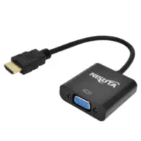 Adaptador Conversor Hdmi Macho / Vga Hembra Nisuta Activo Negro Adaptador Conversor Hdmi Macho / Vga Hembra Nisuta Activo Negro