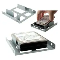 Adaptador Montaje P/ 2 Discos De 2,5 Pulg En Bahia 3,5 Pulg