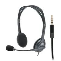 Auricular Con Microfono Logitech H111 Negro Ficha 4 Polos