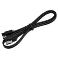 Cable Sata Iii Datos 50Cm Con Trabas Nisuta Cable Sata Iii Datos 50Cm Con Trabas Nisuta