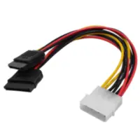 Cable Sata Power (Molex Macho A 2 Sata Hembra) Nisuta Cable Sata Power (Molex Macho A 2 Sata Hembra) Nisuta