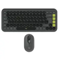 Kit Teclado Y Mouse Logitech Bluetooth Multidispositivo Pop Icon Negro Kit Teclado Y Mouse Logitech Bluetooth Multidispositivo Pop Icon Negro