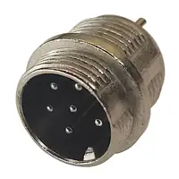 Ficha Conector Gx16 6 Pines Macho Aviacion A Chasis Ficha Conector Gx16 6 Pines Macho Aviacion A Chasis