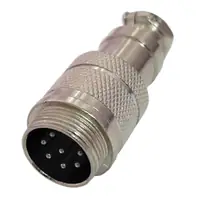 Ficha Conector Gx16 7 Pines Macho Aviacion A Cable Ficha Conector Gx16 7 Pines Macho Aviacion A Cable