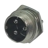 Ficha Conector Gx16 3 Pines Macho Aviacion A Chasis Ficha Conector Gx16 3 Pines Macho Aviacion A Chasis