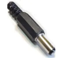 Ficha Dc Hueco 5,5 X 2,1 X 14 Mm Plug Macho