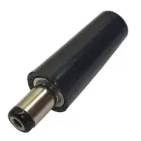 Ficha Dc Hueco 5,5 X 2,1 X 9,5 Mm Plug Macho Bakelita