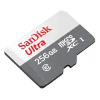 Memoria MicroSD 256Gb Sandisk Cl10 C/Adaptador 100 Mb/S Memoria MicroSD 256Gb Sandisk Cl10 C/Adaptador 100 Mb/S