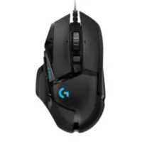 Mouse Logitech G502 HERO Gamer c/Cable Negro