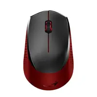Mouse Inalambrico Genius Nx-8000S Blue Eye Silent Click Rojo/Negro