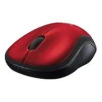 Mouse Inalambrico Logitech M185 Rojo
