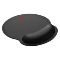 Mouse Pad Con Apoyamunecas 23 X 25 X 0,25 Cm De Memoria De Forma Genius Negro G-Wmp 100 Mouse Pad Con Apoyamunecas 23 X 25 X 0,25 Cm De Memoria De Forma Genius Negro G-Wmp 100