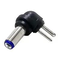 Plug Hueco 5,5 X 2,1 Mm Intercambiable Macho 90 Grados Polarizado
