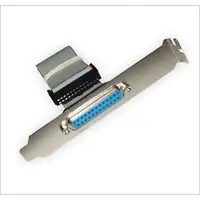 Placa Slot Trasero Paralelo Con 1 Puertos Db25