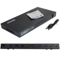 Divisor Splitter Hdmi de 8 puertos 4K 3D 1.4 Divisor Splitter Hdmi de 8 puertos 4K 3D 1.4