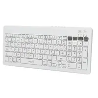 Teclado Nisuta Inalambrico + Bluetooth Compacto Espanol Blanco Recargable Teclado Nisuta Inalambrico + Bluetooth Compacto Espanol Blanco Recargable