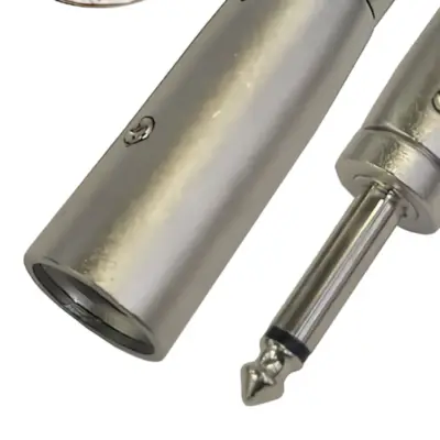 Detalles accesorios de Adaptador Canon 3 Pines Macho A Plug 6,5 Mono Macho