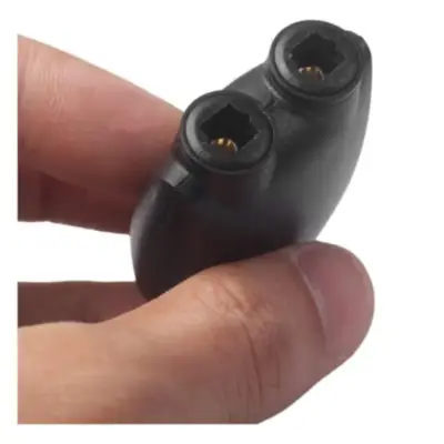 Detalles accesorios de Adaptador Divisor Splitter Optico Digital Con Ficha Toslink