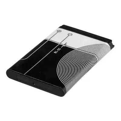 Vista lateral de Bateria Recargable Nokia Bl-5C 3,7V 1050Mah Compatible Con Modelos Nokia 1110 1112 Parlantes