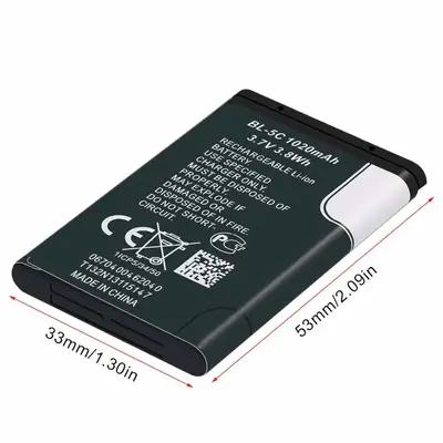 Detalles accesorios de Bateria Recargable Nokia Bl-5C 3,7V 1050Mah Compatible Con Modelos Nokia 1110 1112 Parlantes