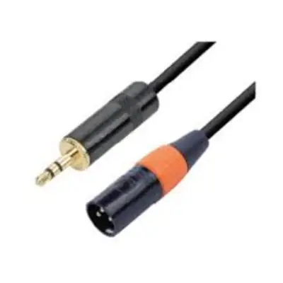 Detalles accesorios de Cable 3 Pines Xlr Canon A Miniplug 3,5Mm 1,5 Mts Balanceado