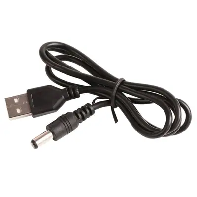 Detalles accesorios de Cable Usb A Macho / Plug Dc 5,5 X 2,1Mm Largo 0,70 M 1A