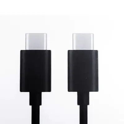 Vista lateral de Cable Usb C Macho / C Macho 2.0 1,8 Mts Carga Rapida