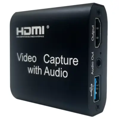 Capturadora De Video Usb A Hdmi 4K Belsic Cap3050 Con Loop Y Audio