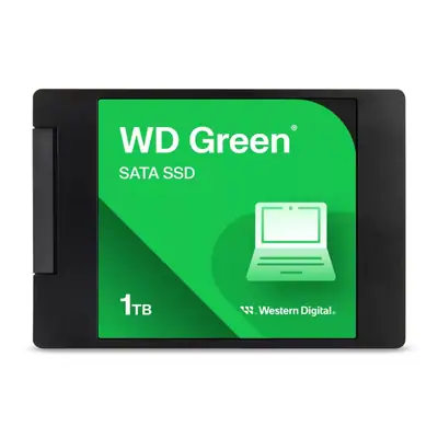 Vista lateral de Disco Ssd Estado Solido 1Tb 2,5 Wd Wds100T3G0A