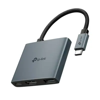 Adaptador Conversor Usb C Macho / Hdmi Hembra + Hub 1Xusb-C(Pd)/1Xusb-A Tp-Link Uh3020C