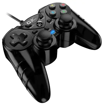 Detalles accesorios de Joystick Para Pc Y Ps3 Genius Gx-17Uv Usb Con Vibracion