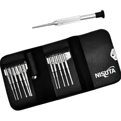 Kit 12 Mini Destornilladores Nisuta Ns-K5212