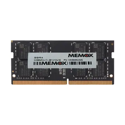 Vista lateral de Memoria Sodimm Ddr4 16Gb 3200Mhz Cl22 Memox