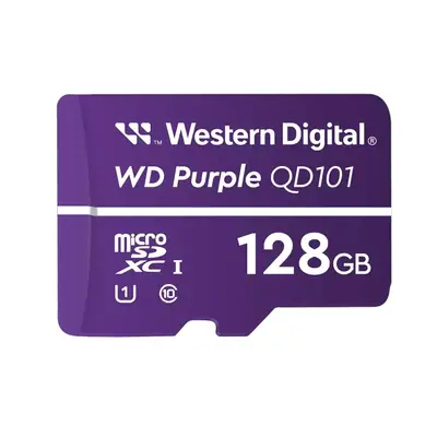 Memoria Micro Sd 128Gb Sandisk Purple Especial Videovigilancia