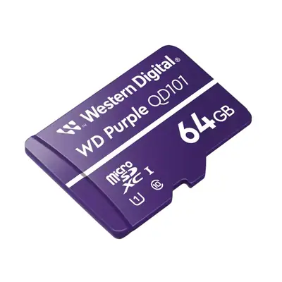 Memoria Micro Sd 64Gb Sandisk Purple Especial Videovigilancia